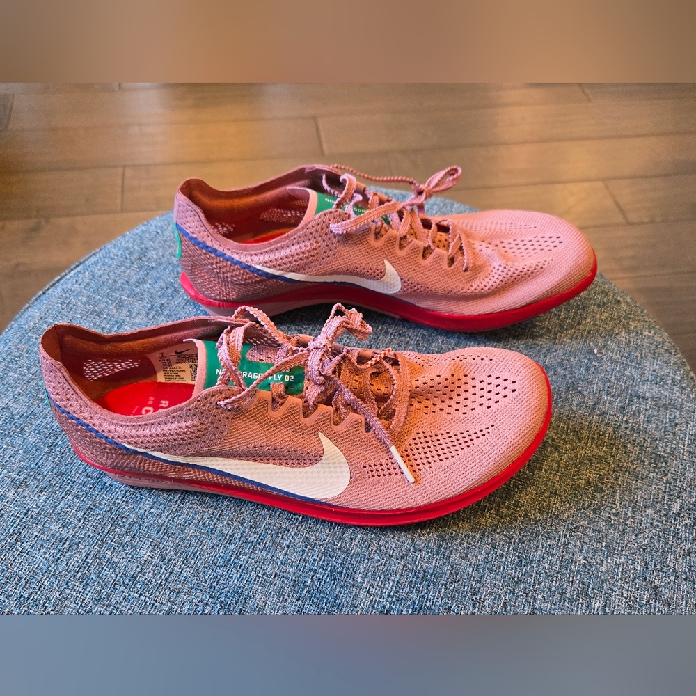 Nike Unisex ZOOMX Dragonfly 2 Track and Field Racing Spikes. M 7